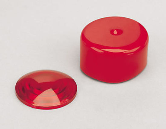 AutoMeter AU3252 Shift Light Lense Cover 1.625" Diameter Red