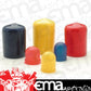 AutoMeter AU3254 Mini Pro-Lite Warning Cover Kit incl Blue Yellow And Red Boots.
