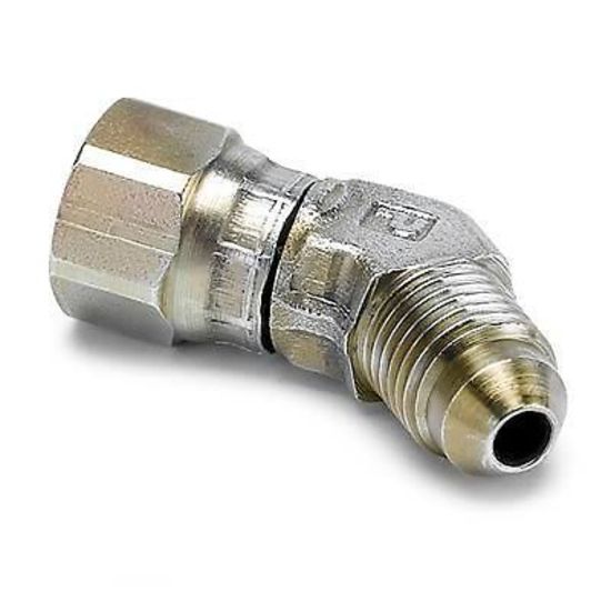 AutoMeter AU3273 45¶ø Bend -4An suits -4 Braided Sender Hose