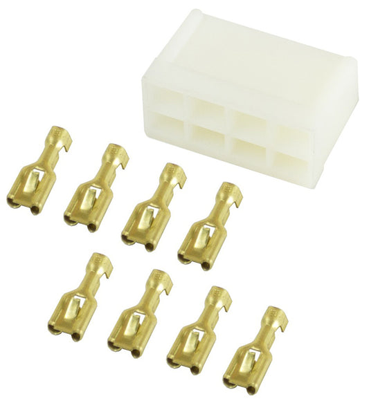 AutoMeter AU3299 Gauge Connectors 8 Terminal Elec In-Dash Speedo Or Tachometer