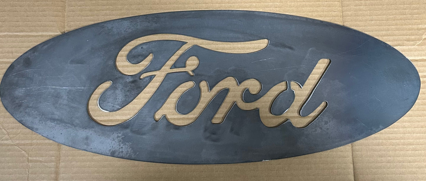 EMA-PC-030 Ford Plasma Cut Sign 60cm x 22cm