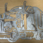 EMA-PC-032 Truck Plasma Cut Sign 56cm x 35cm