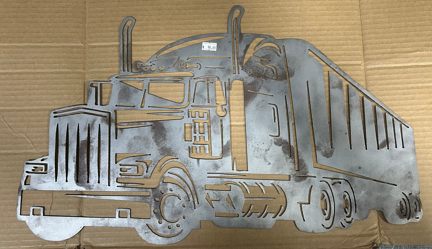 EMA-PC-032 Truck Plasma Cut Sign 56cm x 35cm