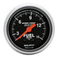 AutoMeter AU3313 Sport-Comp 2-1/16" Mech Fuel Pressure Gauge 0-15 PSI W/Isolator