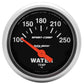 AutoMeter AU3337 Sport-Comp Water Temperature Gauge 2-1/16" Short Sweep Elec 100-250¶øF