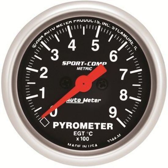 AutoMeter AU3344M 2 Egt Kit 0-900*C Elec