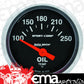 AutoMeter AU3347 Sport-Comp Oil Temperature Gauge 2-1/16" Short Sweep Elec 100-250¶øF