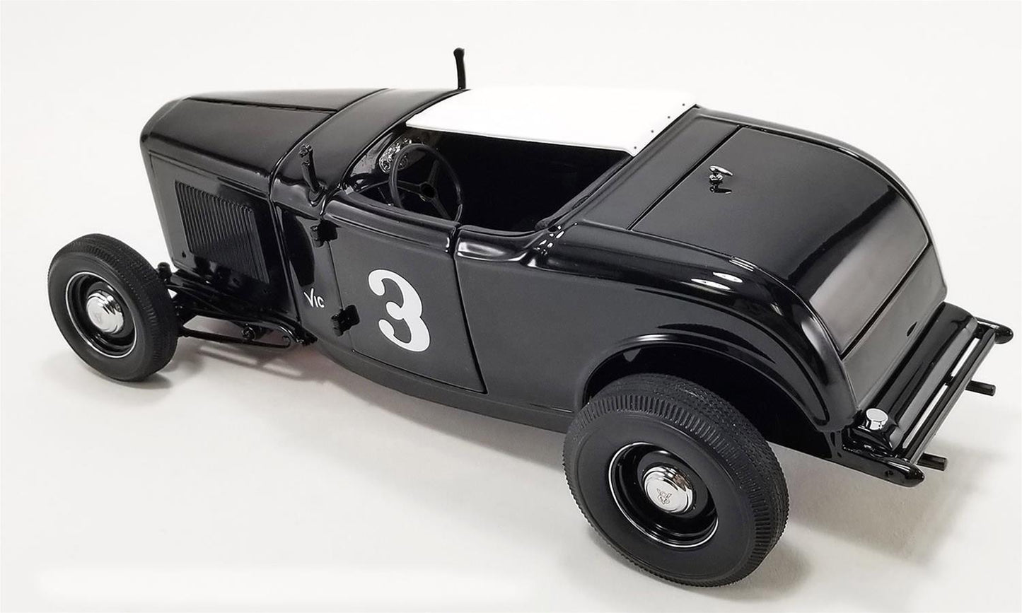 1:18 Scale, 1932 Ford Salt Flat Roadster #3, Vic Edelbrock, Acme Die-Cast Model, Each (AMM-A1805021)