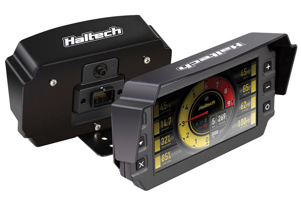 Haltech HT-060071 IC-7 Mounting Bracket with Integrated Visor