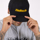 Haltech HT-301001 Snapback Cap - Black & Yellow