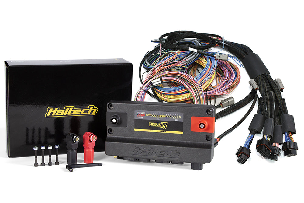 Haltech HT-195200 Nexus R5 + Universal Wire-in Harness Kit - 2.5M (8')