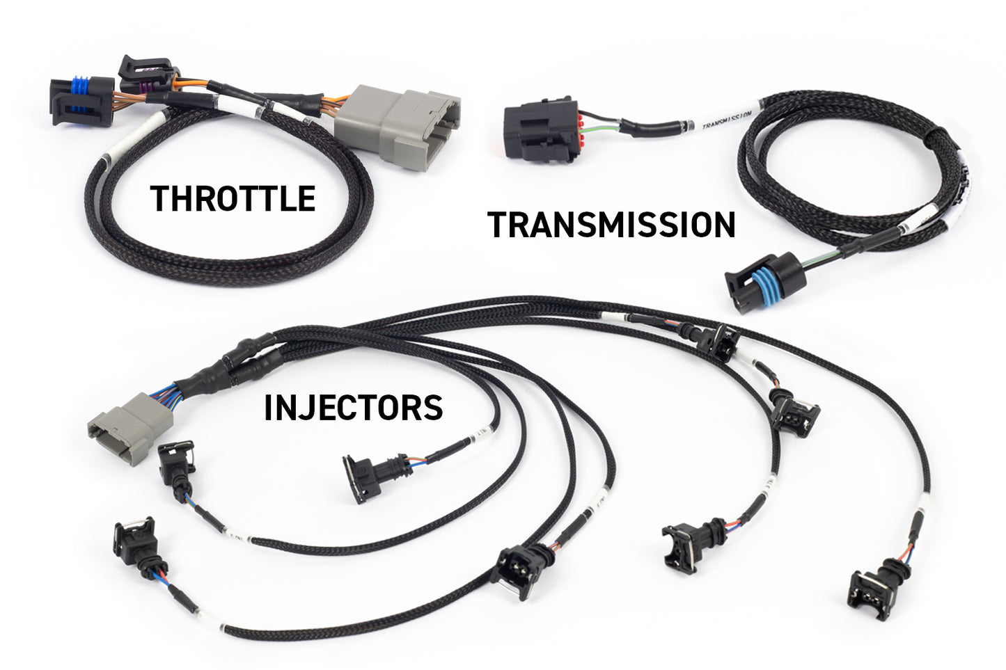 Haltech HT-220201 Rebel LS Kit - Suits Gen III - Cable throttle, EV1, Manual Transmission