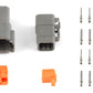 Haltech HT-031015 Plug and Pins Only - Matching Set Deutsch DTM-6 Connectors (7.5 Amp)