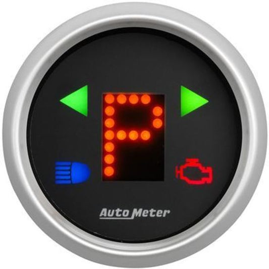 AutoMeter AU3359 Shift Indicator Gauge 2-1/16" Round LED
