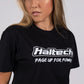 Haltech HT-301640BL Classic T-Shirt - Black L