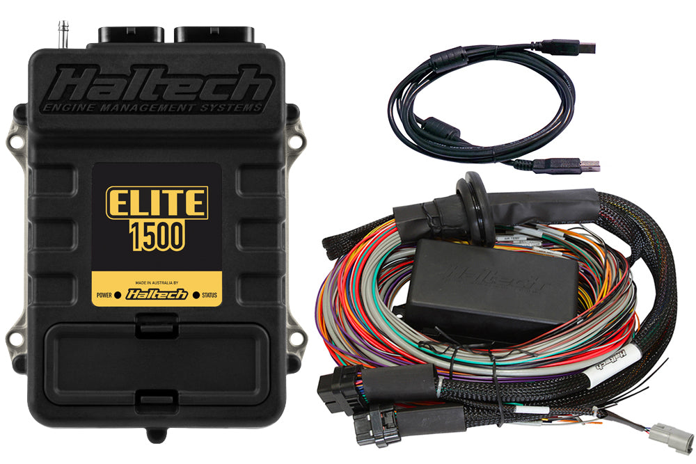 Haltech HT-150905 Elite 1500 + Premium Uni Wire-in Harness Kit 5.0m (16?)