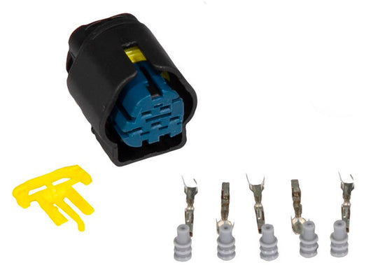 Haltech HT-030315 Plug and Pins Only - Suits Bosch 145psi Fluid Pressure and Temperature Sensor