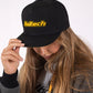 Haltech HT-301001 Snapback Cap - Black & Yellow
