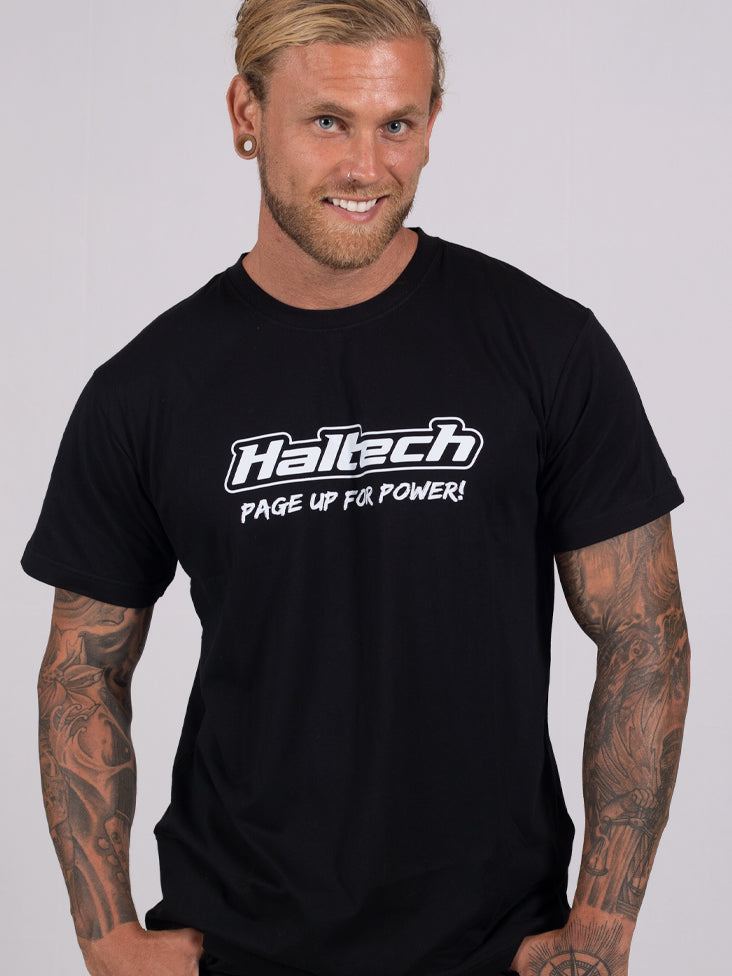 Haltech HT-301640BM Classic T-Shirt - Black M