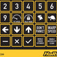 Haltech HT-011500 Keypad Label Set