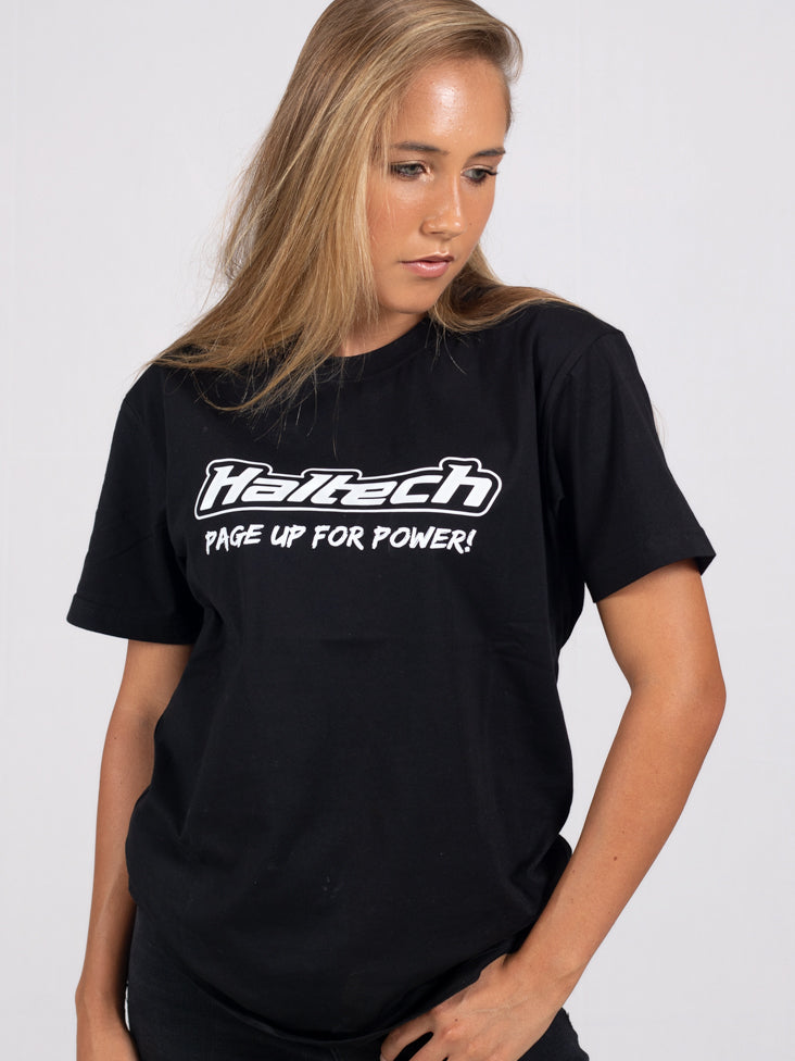 Haltech HT-301640BL Classic T-Shirt - Black L
