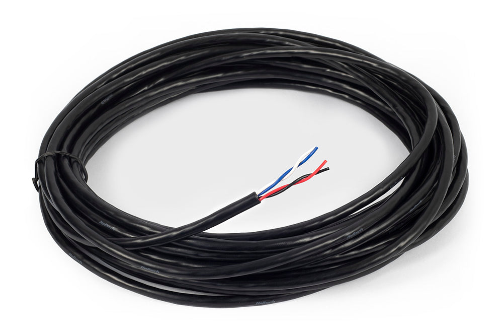 Haltech HT-039204 Cable - Multicore - 4 x 20AWG (Red/Black/White/Blue) - 10M (32')