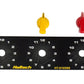 Haltech HT-010510 Triple Switch Panel Kit - includes Yellow & Red knobs