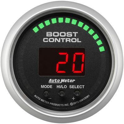 AutoMeter AU3381 Sport-Comp 2-1/16" Elec Boost Controller Dual Stage 0-30 PSI