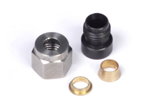 Haltech HT-010810 1/4" Mild Steel Weld-on Kit - inc Nut and Ferrule