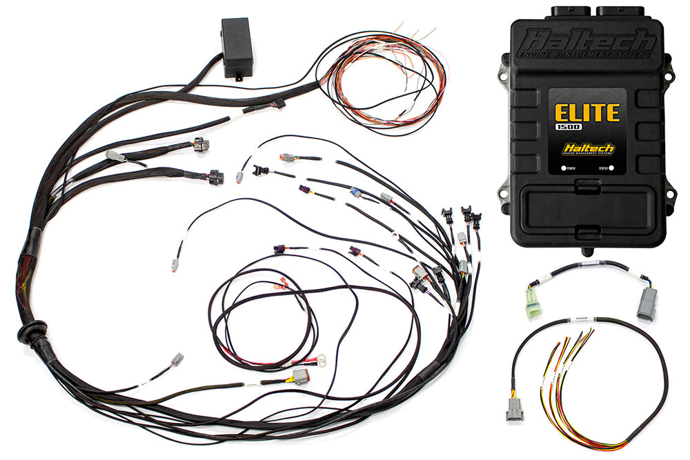 Haltech HT-150975 Elite 1500 Mazda 13B S4/5 Term Harn Kit - Fly lead ign harn