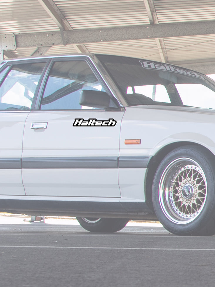 Haltech HT-300111 Sticker 200mm - Black & White