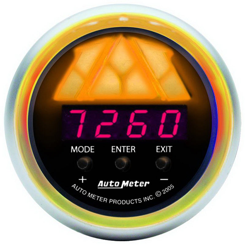 AutoMeter AU3387 Sport-Comp Digital Pro Shift Light Gauge Amber