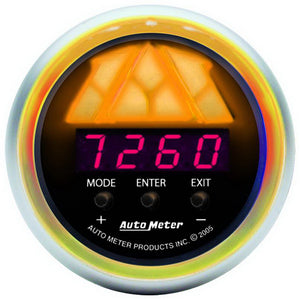 AutoMeter AU3387 Sport-Comp Digital Pro Shift Light Gauge Amber