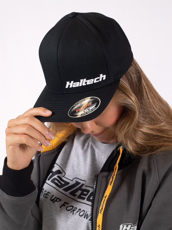 Haltech HT-301011 Flexfit Cap - Black L-XL
