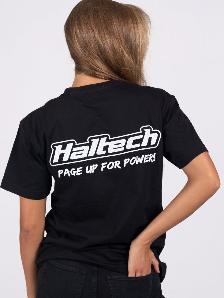 Haltech HT-301640BL Classic T-Shirt - Black L