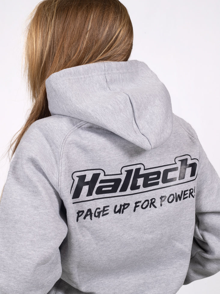 Haltech HT-301910GL Classic Hoodie - Grey L