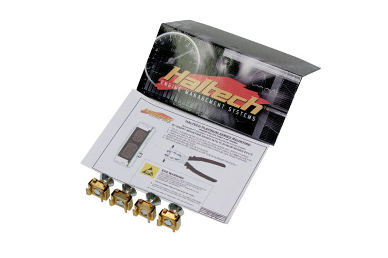 Haltech HT-039000 Platinum ECU Rail-type mounts and screws
