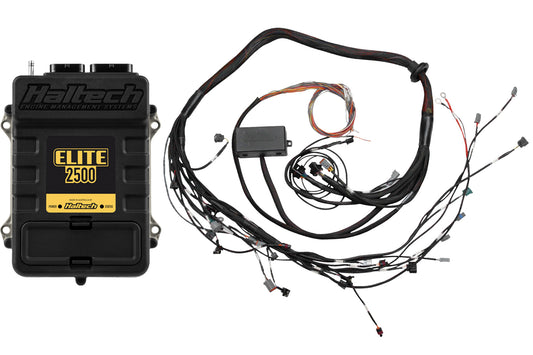 Haltech HT-151353 Elite 2500 + Toyota 2JZ Terminated Harness Kit - No Ignition Sub-Harness