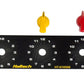 Haltech HT-010508 Triple Switch Panel Only - includes Yellow & Red knobs