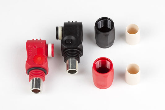 Haltech HT-030031 Plug set Only - Surlok connectors red and black 120A - Suits Nexus R3