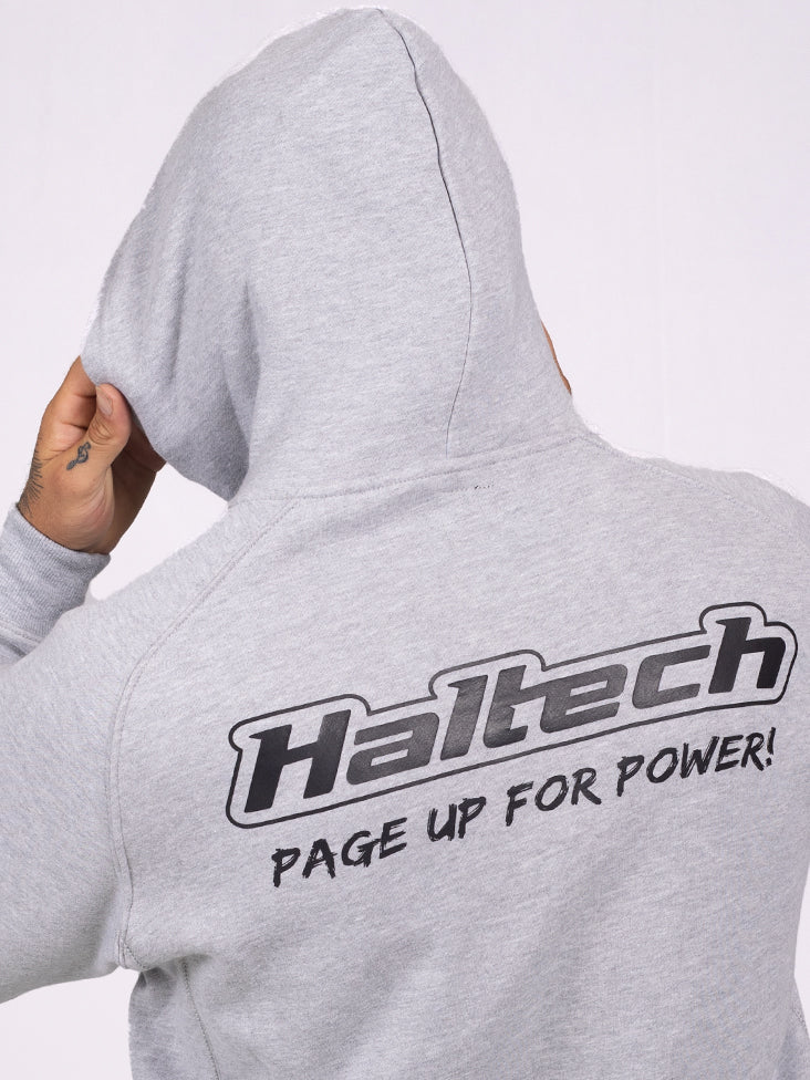 Haltech HT-301910G5XL Classic Hoodie - Grey 5XL
