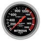 AutoMeter AU3428 Sport-Comp 2-5/8" Mech Nitrous Pressure Gauge 0-2000 PSI