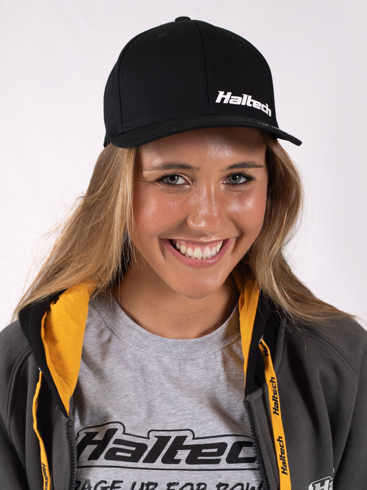 Haltech HT-301011 Flexfit Cap - Black L-XL