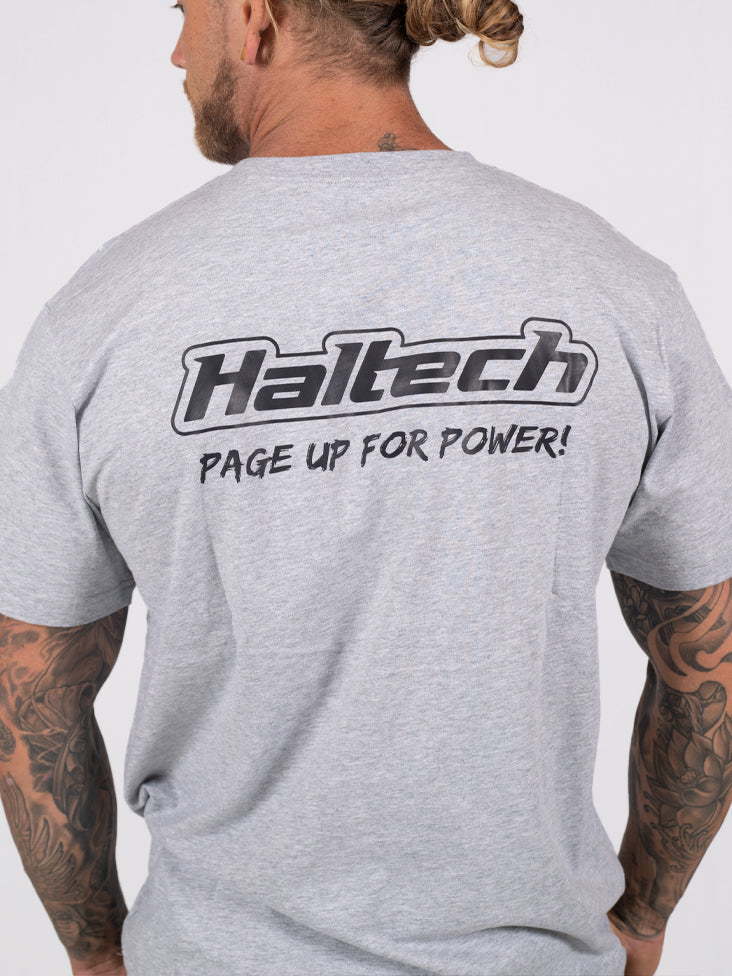 Haltech HT-301640GM Classic T-Shirt - Grey M