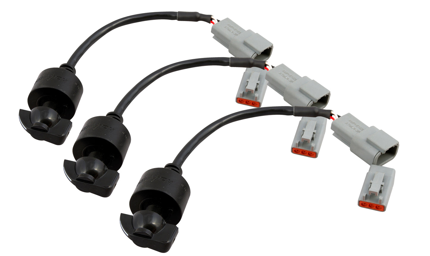 Haltech HT-010510 Triple Switch Panel Kit - includes Yellow & Red knobs