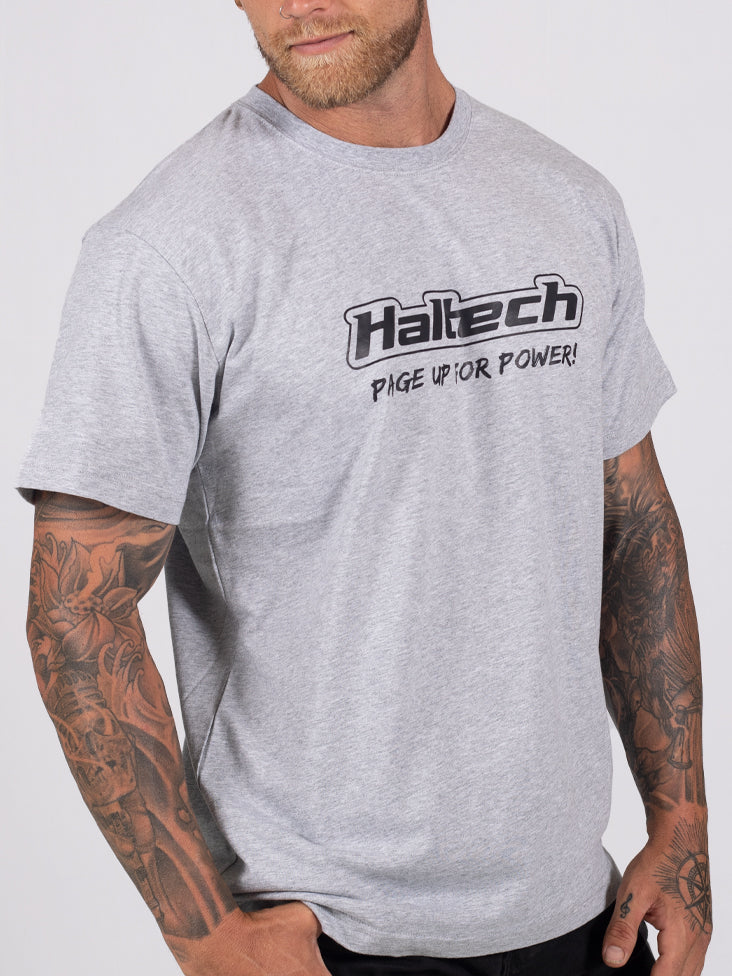Haltech HT-301640GM Classic T-Shirt - Grey M