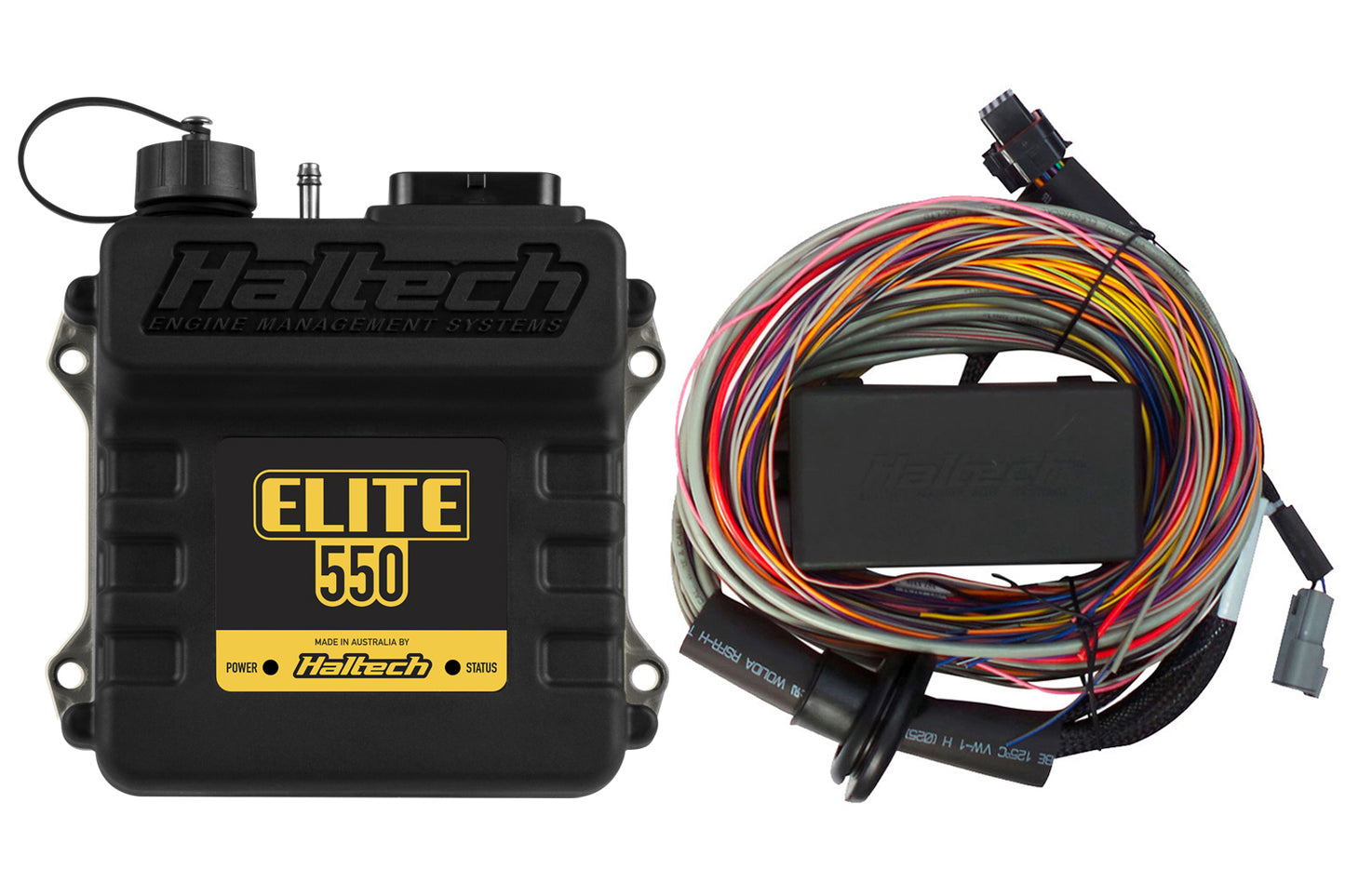Haltech HT-150404 Elite 550 + Premium Universal Wire-in Harness Kit 2.5m (8?)