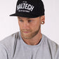 Haltech HT-301002 Snapback Cap - Black & White