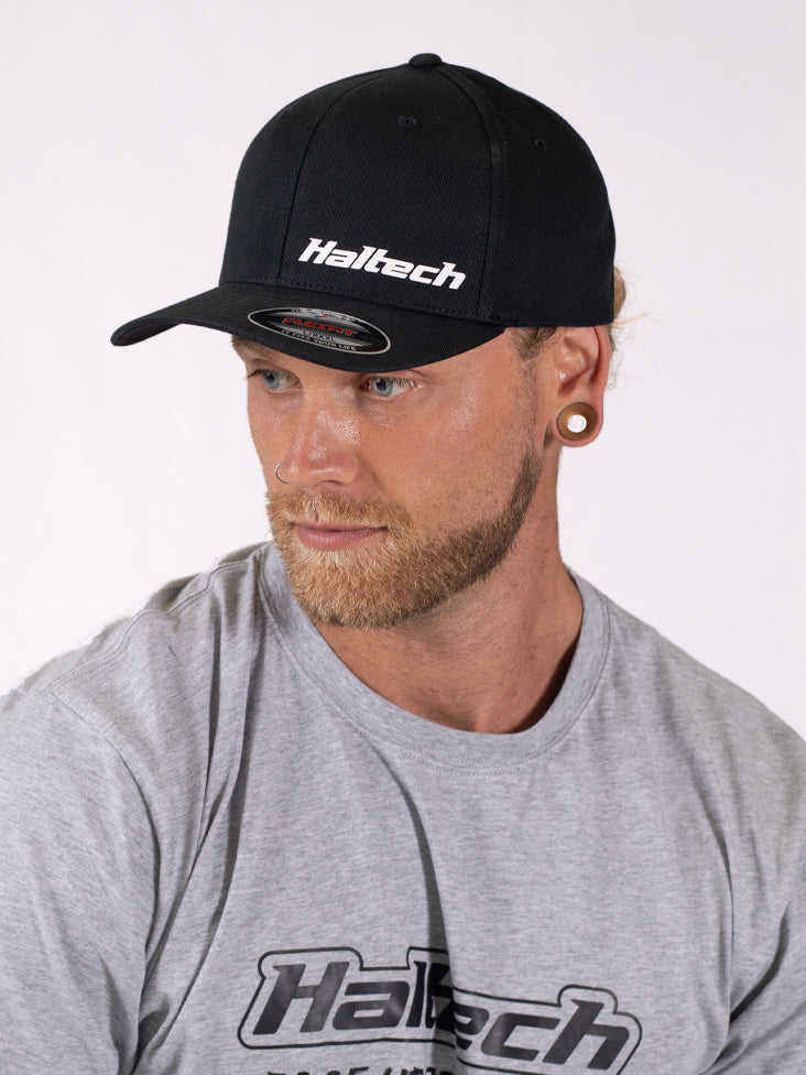 Haltech HT-301010 Flexfit Cap - Black S-M