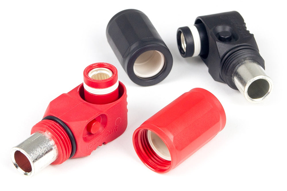 Haltech HT-030030 Plug set Only - Surlok connectors red and black 200A - Suits Nexus R5